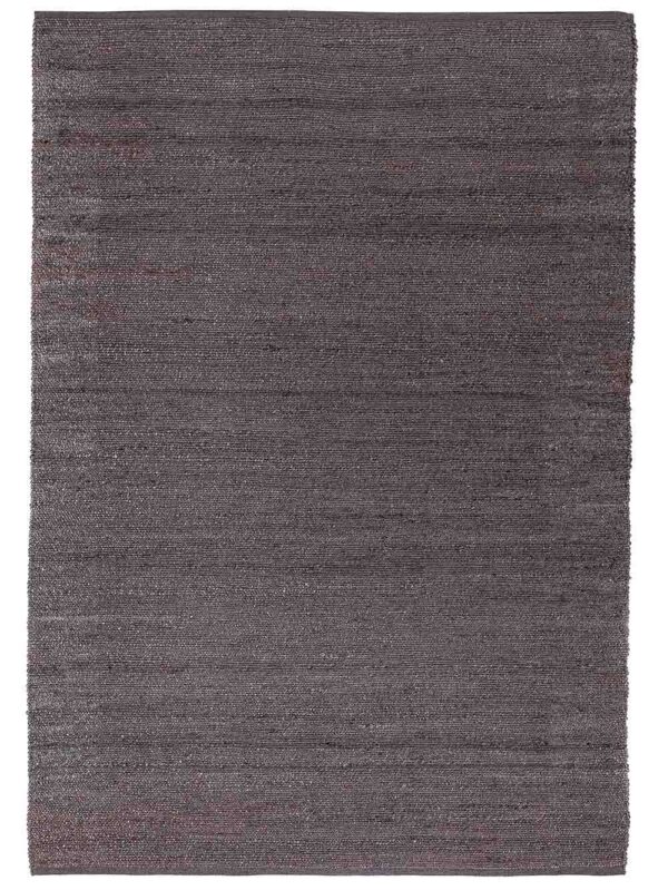 Alfombra Yute Hilada Gris Claro - 140x200