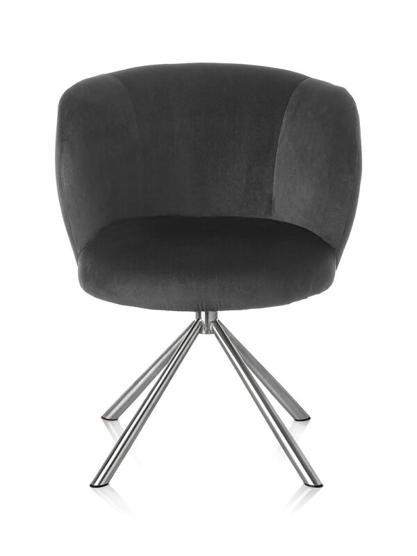 Silla Sylvain Velvet Black